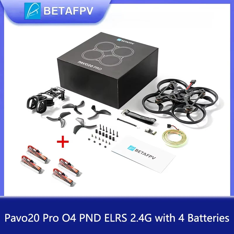 Betafpv Pavo20 O4 Pro Brushless Whoop Quadcopter Without HD Digital VTX And Camera