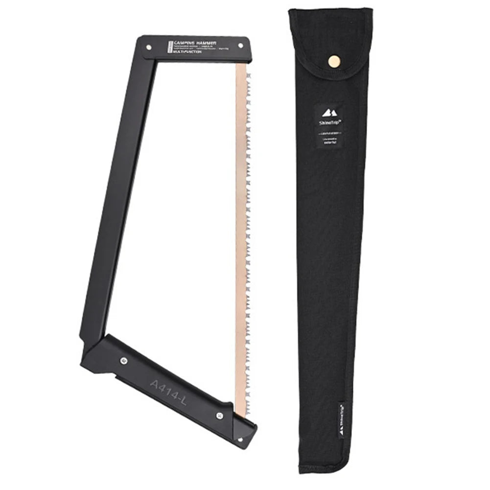 Wood Saw Folding Saw Multifuctional Bucksaw with Storage Pouch for Camping Backpacking Hiking Equipment Outdoor Emergency Tools