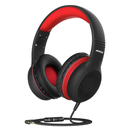 Mpow CH6 Wired Child Headphones Food Grade Material 85dB Volume Limit 3.5mm AUX Port for MP3 MP4 PC Phone Laptops