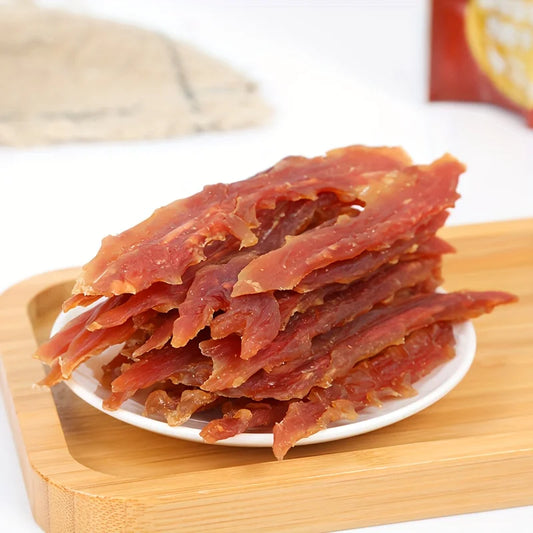 2 Pack Chicken Jerky Treats for Small Medium Large Dogs Made with Real Pure Chicken 200g 7.05oz Healthy Snack