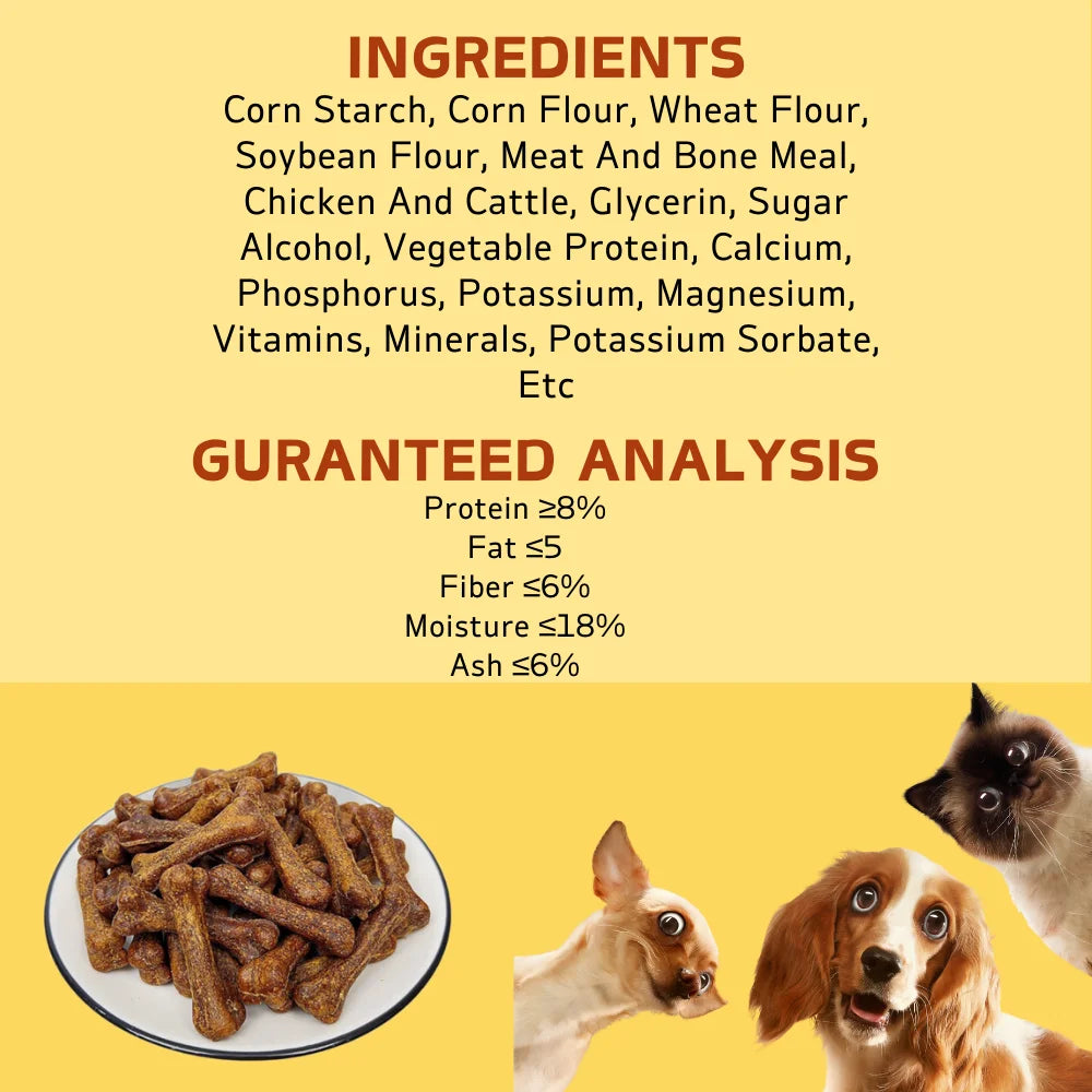 7.05oz/14.11oz(200g/400g) Beef Flavor Molar Bone, All Natural Ingredients, Natural Dog Treats, Healthy, Easily Digestible