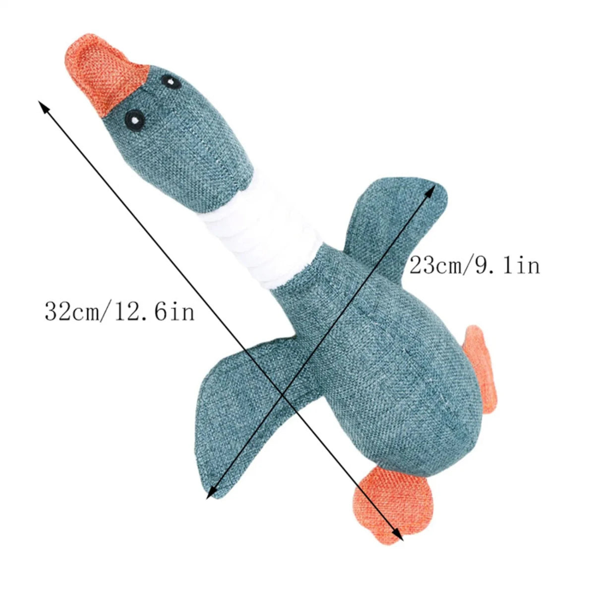 Dog Toys for Aggressive Chewers Indestructible Large Breed Squeaky Geese for Large Small Medium Dogs
