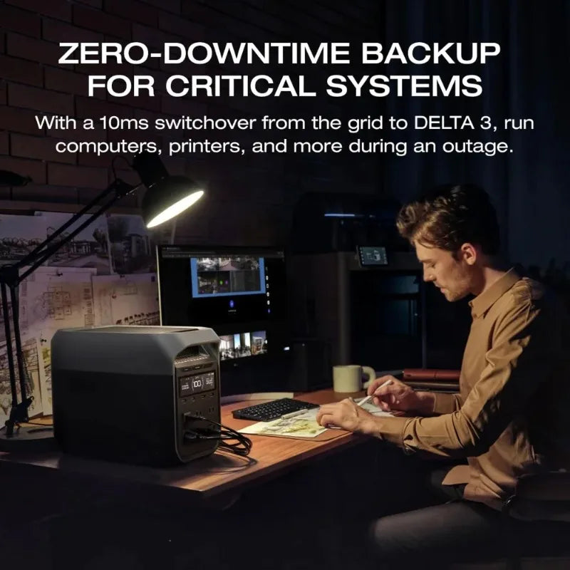 Great deal.Portable Power Station, Full Charge in 43 Min, 1024Wh LiFePO4 Battery, 1800W AC/100W USB-C Output, Solar Generator