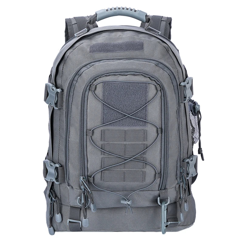 65L Outdoor Tactical Backpack for Men Large Capacity Military Hiking Bag Camping Rucksack