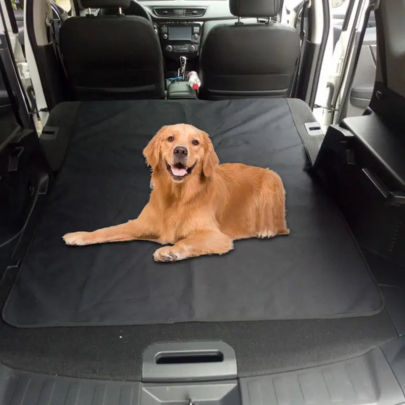 Dog Seat Cover Waterproof Washable Car Rear Protector Non Slip For Dogs Breathable Anti Scratch Easy Installation Cargo Mat
