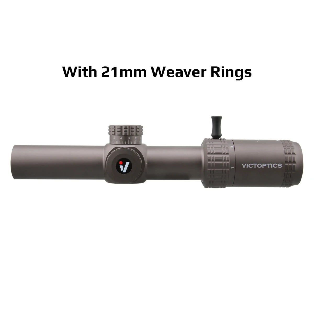 VictOptics S6 1-6x24 SFP Riflescope With Red&Green Illumination Turret lock System Wide Field of View Design For AR 15 .223 5.56