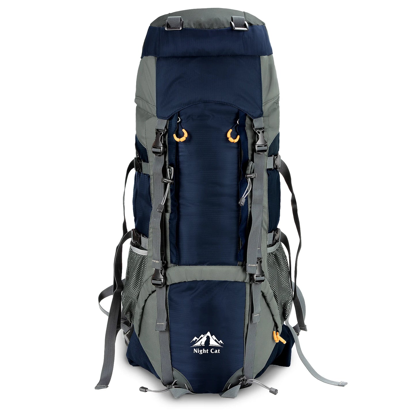 Night Cat 90L Camping Backpack with Internal Frame Waterproof Lightweight Hiking Backpack for Men and Women
