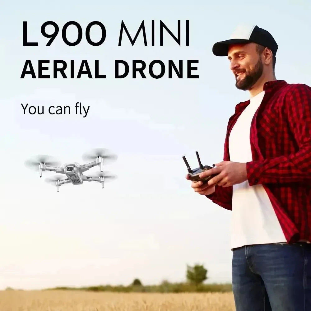 L900 Pro 4K Drone with 5G GPS HD Dual Camera Brushless Motor Foldable Quadcopter 1.2KM Range for Aerial Photography