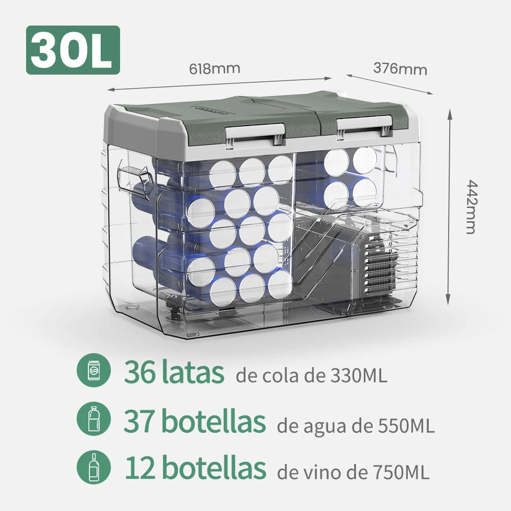 Alpicool NLS Car Refrigerator 12V DC 20L 30L 40L Mini Fridge