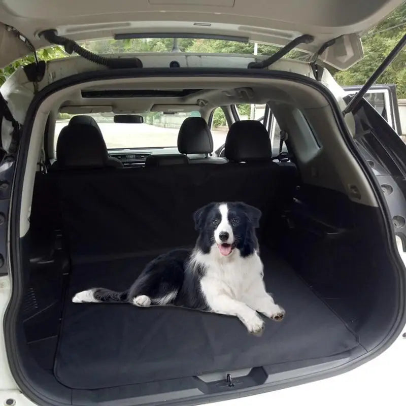 Dog Seat Cover Waterproof Washable Car Rear Protector Non Slip For Dogs Breathable Anti Scratch Easy Installation Cargo Mat