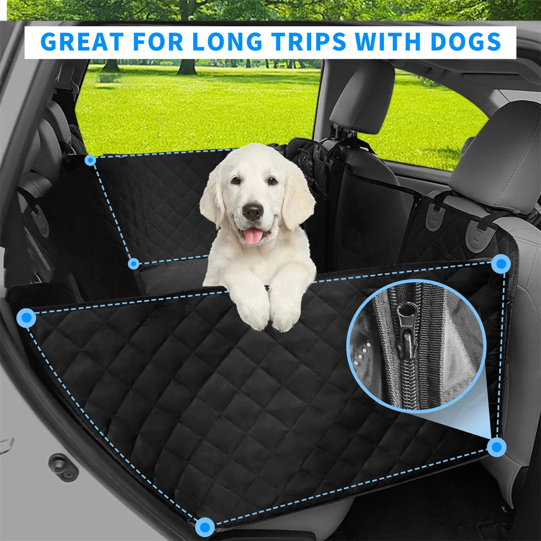 Waterproof Dog Car Seat Cover Back Seat Extender Hammock