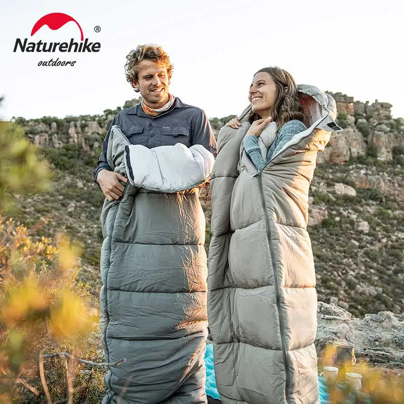 Naturehike M180 Lightweight Sleeping Bag M300 Double Sleeping Bag M400 Winter Sleeping Bag Machine Washable