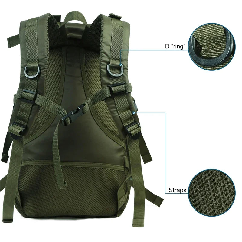 Travel Hiking Backpack Lightweight Waterproof Daypack for Men and Women Outdoor Trekking Camping Backpack