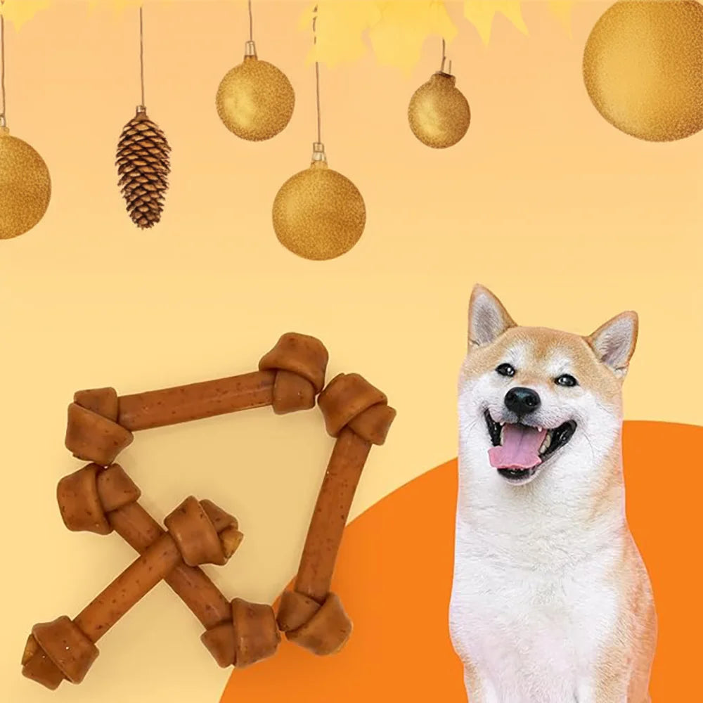 7.05oz/14.11oz(200g/400g) 6.5'' Peanut Butter Bone, All Natural Ingredients, Natural Dog Treats, Healthy, Easily Digestible