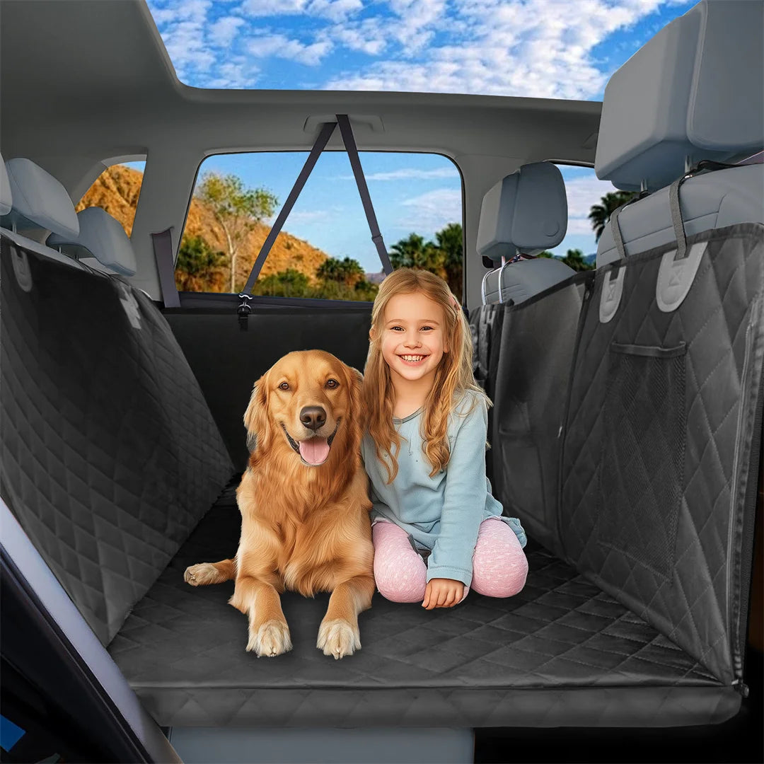 Waterproof Dog Car Seat Cover Back Seat Extender Hammock