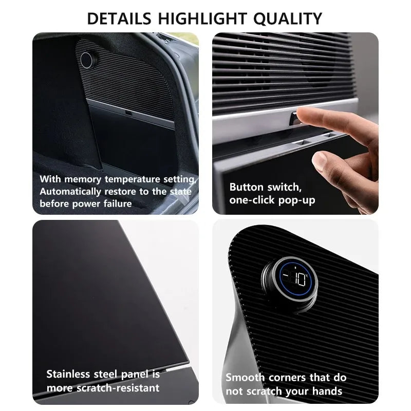 Movyxor 10L Trunk Car Refrigerator For Tesla Model 3 2025