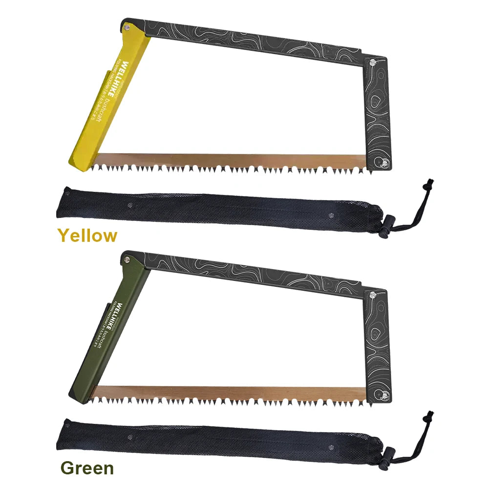 Folding Saw Aluminum Alloy Multifunctional Handsaw Camping Foldable Hand Saw Outdoor Hiking Survival Tools