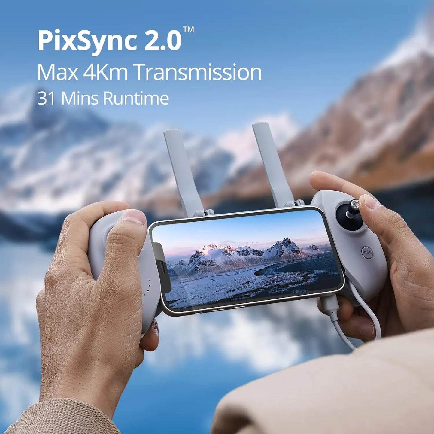 Potensic C0 Single Axis Gimbal 4K GPS Drone Under 249g Max 4 Kilometer for Adults and Beginners ATOM SE