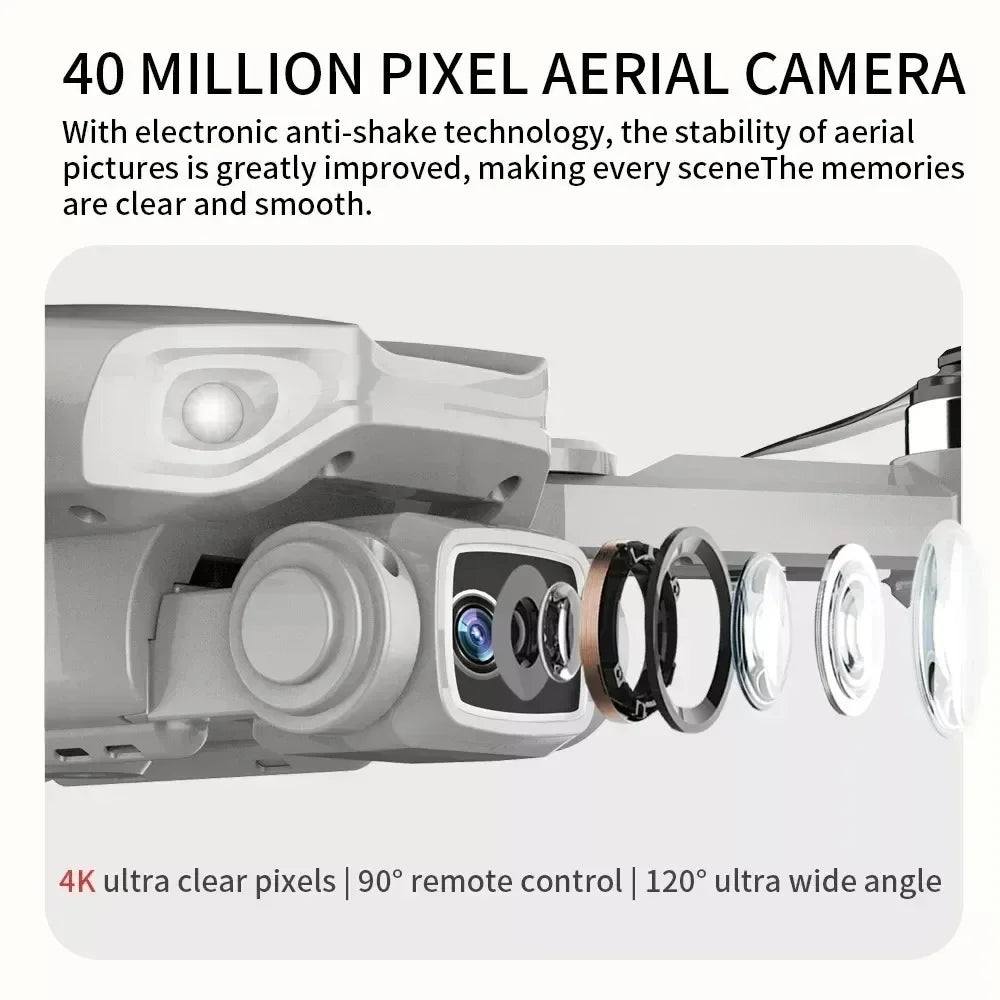 L900 Pro 4K Drone with 5G GPS HD Dual Camera Brushless Motor Foldable Quadcopter 1.2KM Range for Aerial Photography
