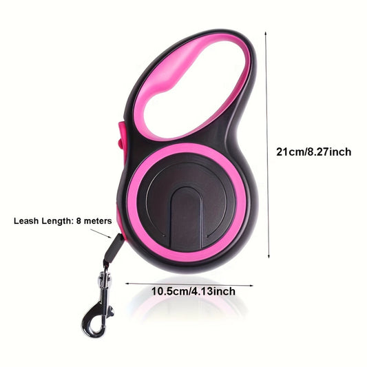 314.96 Inch Retractable Nylon Dog Leash Automatic Pet Leash for Medium and Large Dogs