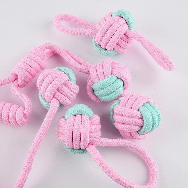 12PCS Pet Dog Chew Toy Set for Small and Large Dogs Interactive Dog Ball Accessories Puppy Training Toys