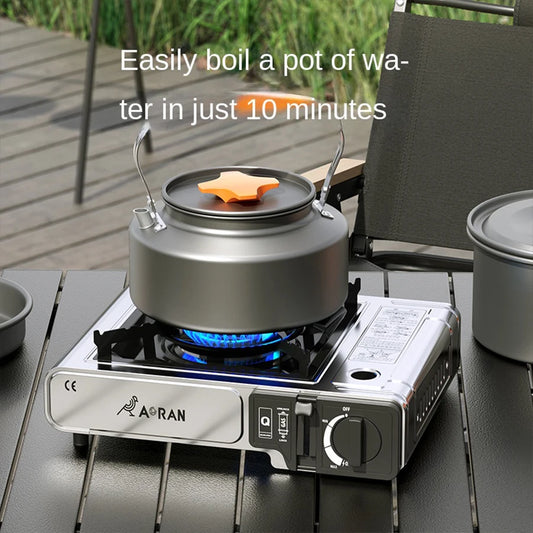 High Power Portable Camping Gas Stove 2900W Outdoor Picnic Cooking Equipment