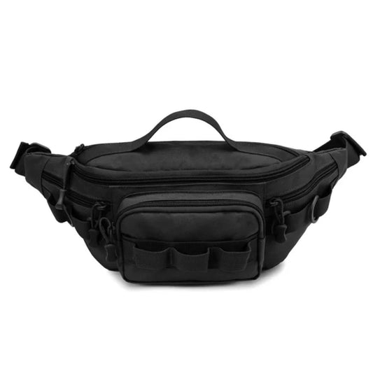 Durable Large Capacity Waterproof Men's Military Tactical Molle Waist Chest Fishing Lure Fanny Pack Backpack for Outdoor Sports