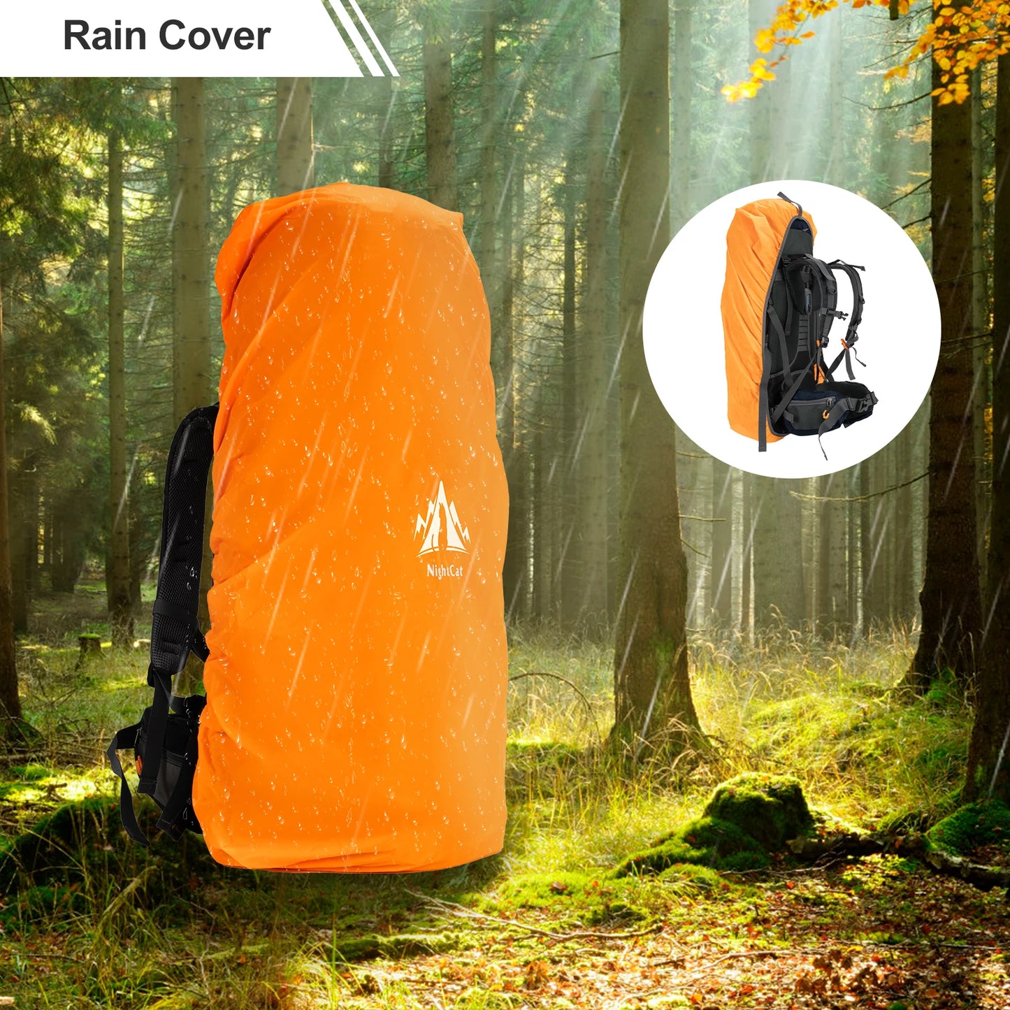 Night Cat 90L Camping Backpack with Internal Frame Waterproof Lightweight Hiking Backpack for Men and Women