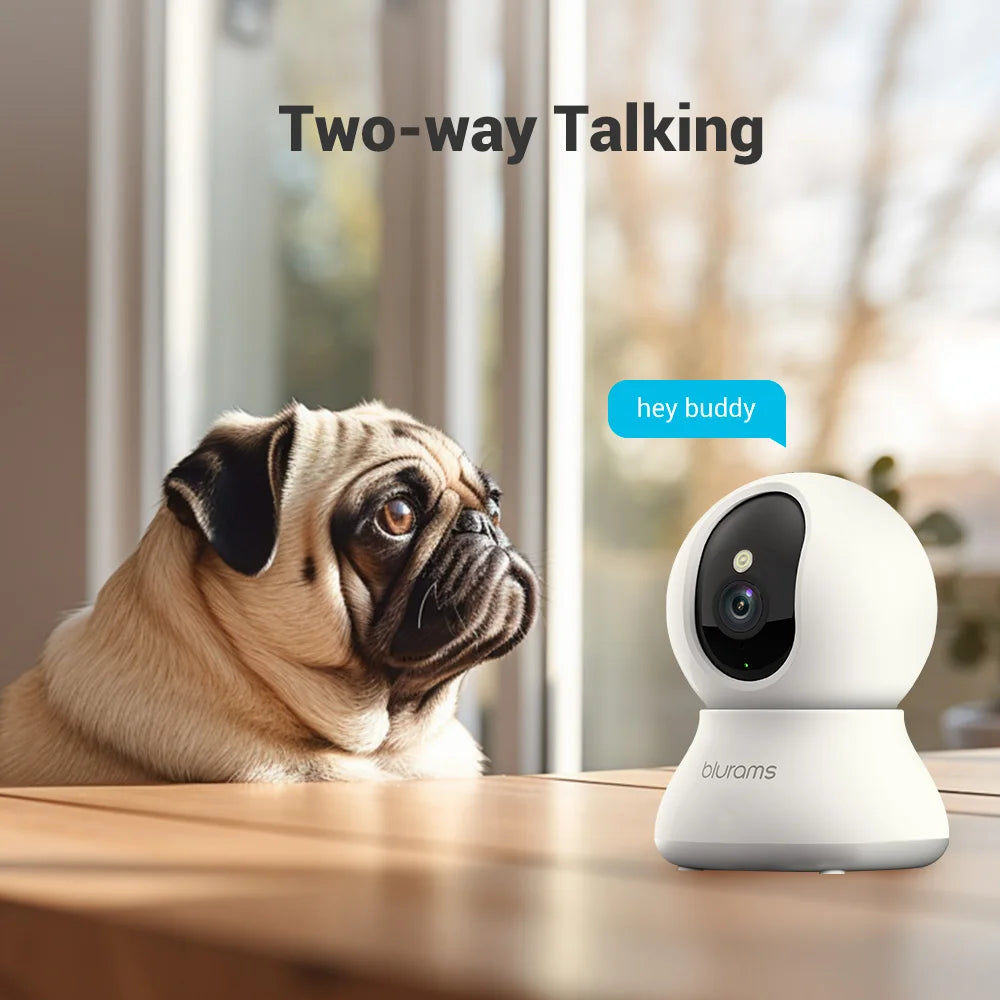 2Pcs Indoor Security Camera 2K, Home Security Camera for Dog/Elder, Security Camera with One-Touch Call Update A31S-2pc