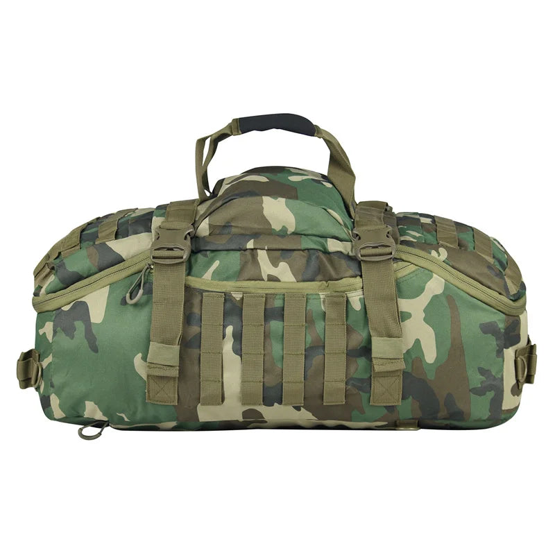 35L 50L 80L Outdoor Mountaineering Molle Tactical Backpack Large Duffel Bag for Hiking Camping and Travel