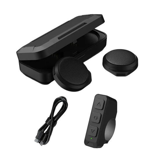 Motorcycle Helmet Bluetooth Headset Sking Earphone CVC Noise Cancellation Stereo Music Automatic Answering High Sound