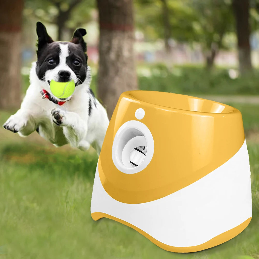 Automatic Dog Ball Launcher Interactive Pet Toy Tennis Ball Launcher for Dogs