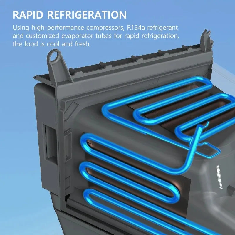 Movyxor 10L Trunk Car Refrigerator For Tesla Model 3 2025