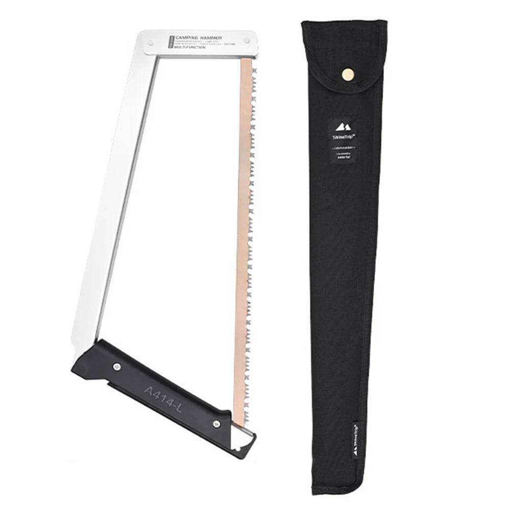 Wood Saw Folding Saw Multifuctional Bucksaw with Storage Pouch for Camping Backpacking Hiking Equipment Outdoor Emergency Tools