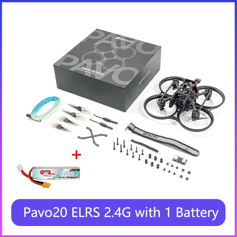 Betafpv Pavo20 O4 Pro Brushless Whoop Quadcopter Without HD Digital VTX And Camera