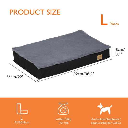 Washable Orthopedic Dog Bed For Large Dogs With Foam Sponge