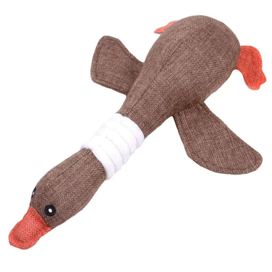 Dog Toys for Aggressive Chewers Indestructible Large Breed Squeaky Geese for Large Small Medium Dogs
