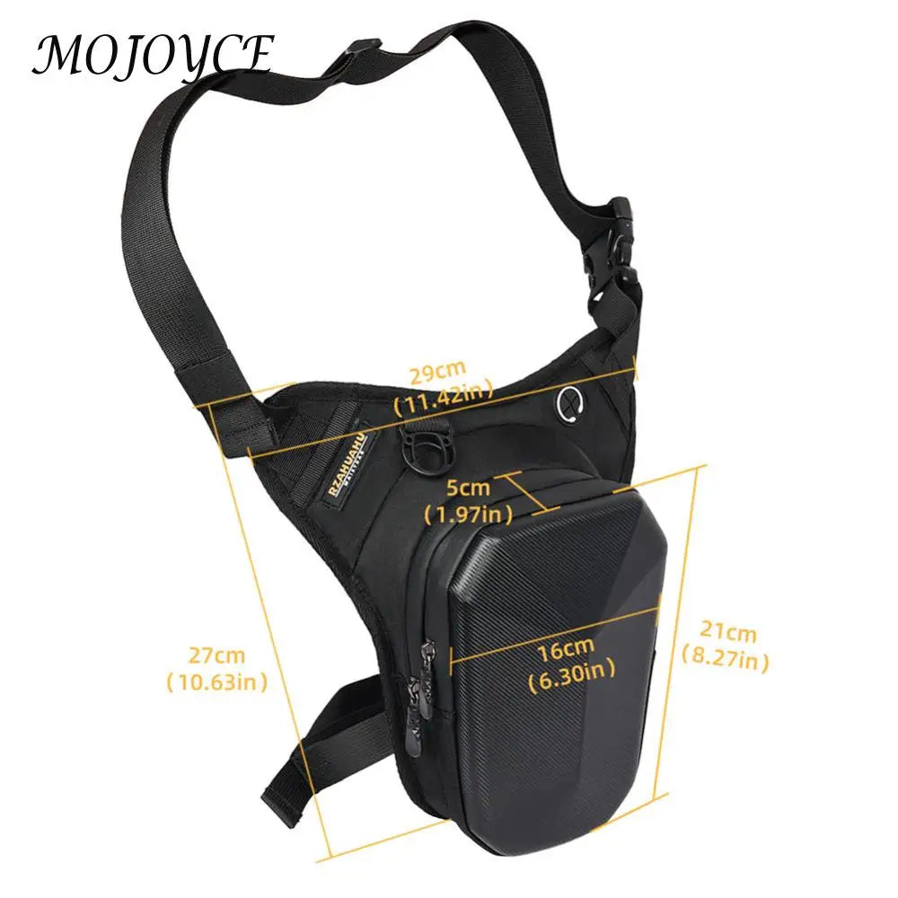 Drop Leg Bag Crossbody Shoulder Purse Waterproof Motorcycle Waist Pack for Men and Women Cycling Hiking Climbing