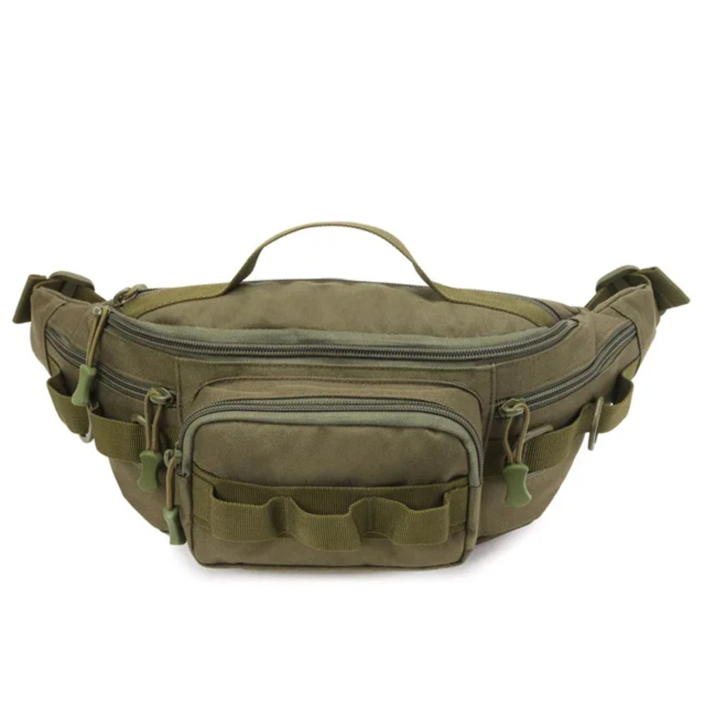 Durable Large Capacity Waterproof Men's Military Tactical Molle Waist Chest Fishing Lure Fanny Pack Backpack for Outdoor Sports