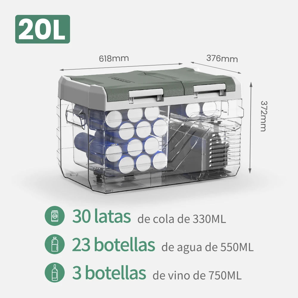 Alpicool NLS Car Refrigerator 12V DC 20L 30L 40L Mini Fridge