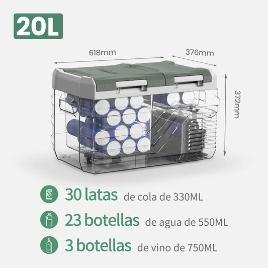 Alpicool NLS Car Refrigerator 12V DC 20L 30L 40L Mini Fridge