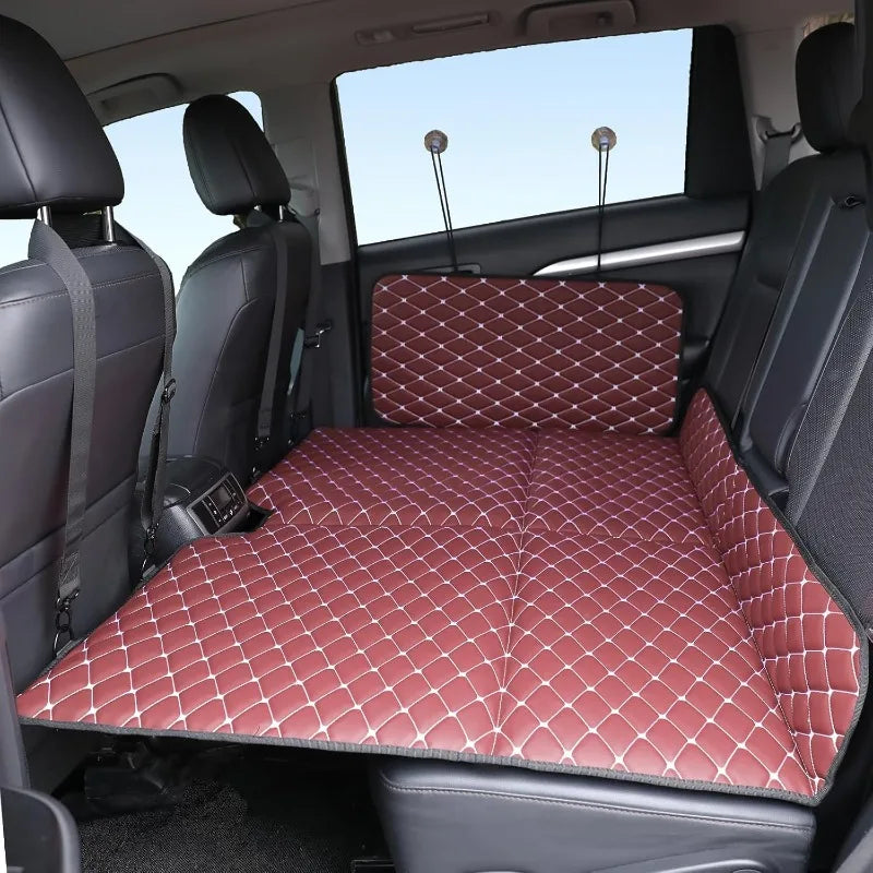 Non-Inflatable Truck Back Seat Bed Mattress, Portable Car Beds for Large Trucks, Double-Sided Folding Travel Bed F150/RAM Trucks