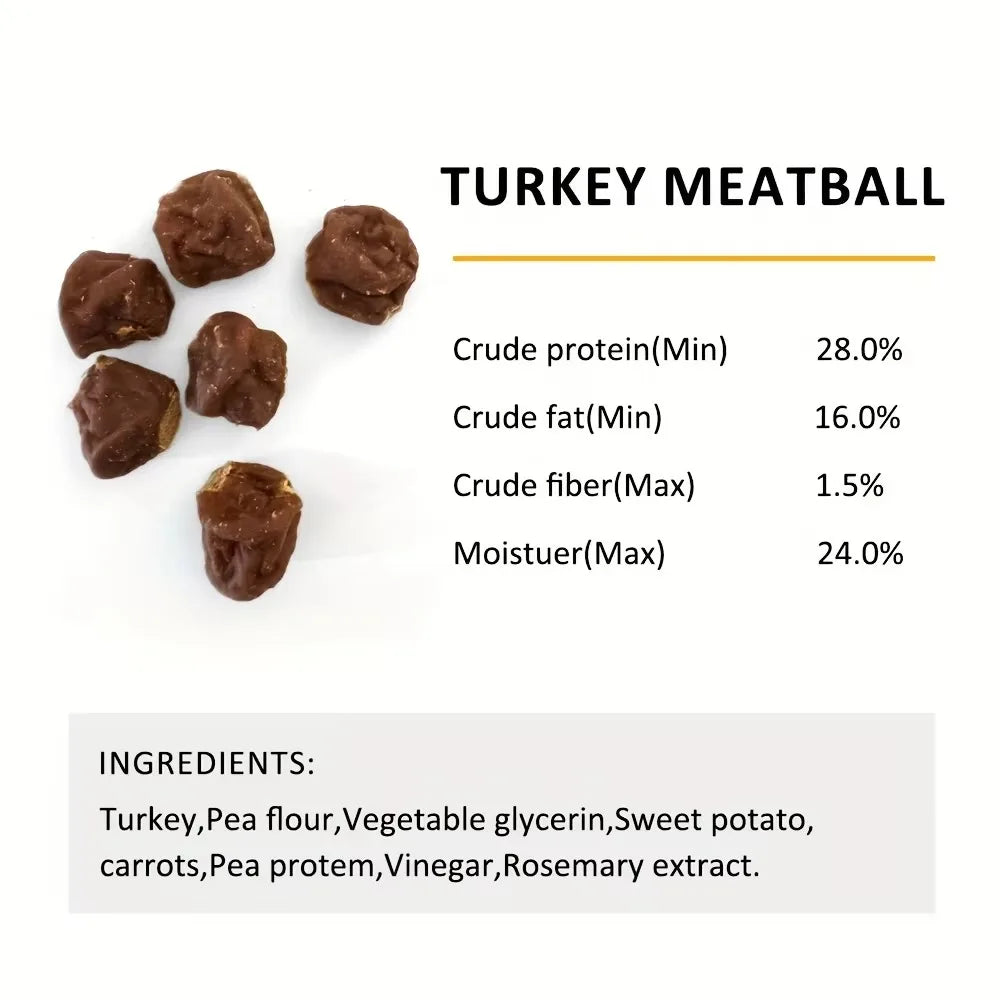 12.7oz Natural Jerky Dog Treat Chewable Protein Snacks with Chicken Turkey Salmon Beef Duck Dental Health Treat for All Dog Size