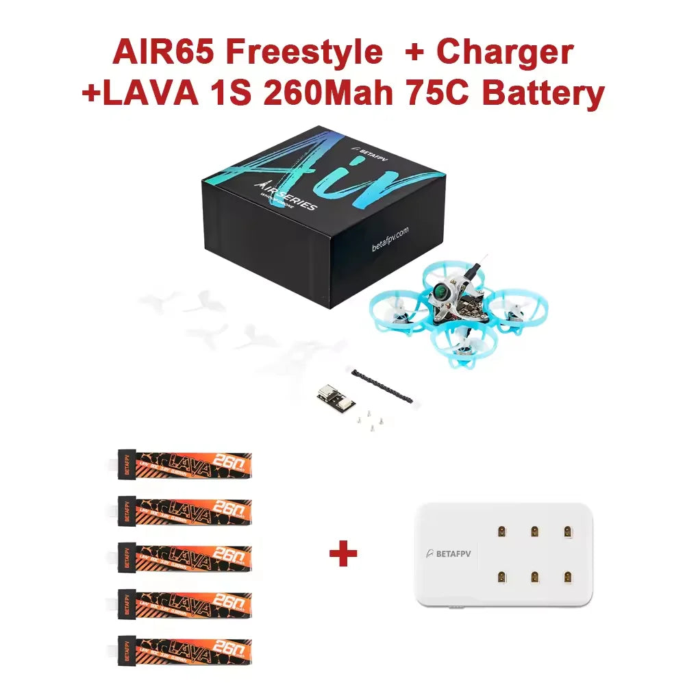 BETAFPV Air65 Brushless Whoop Quadcopter RC Racing Freestyle Drone Ships From US