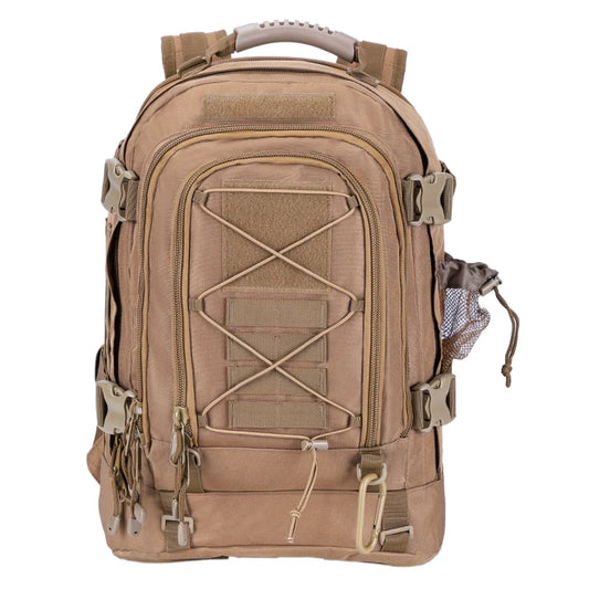65L Outdoor Tactical Backpack for Men Large Capacity Military Hiking Bag Camping Rucksack