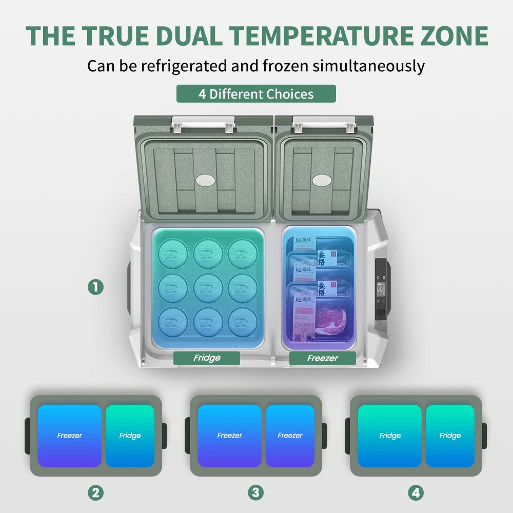Alpicool NLS Car Refrigerator 12V DC 20L 30L 40L Mini Fridge