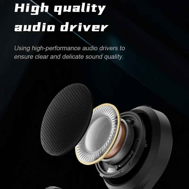 Motorcycle Helmet Bluetooth Headset Sking Earphone CVC Noise Cancellation Stereo Music Automatic Answering High Sound