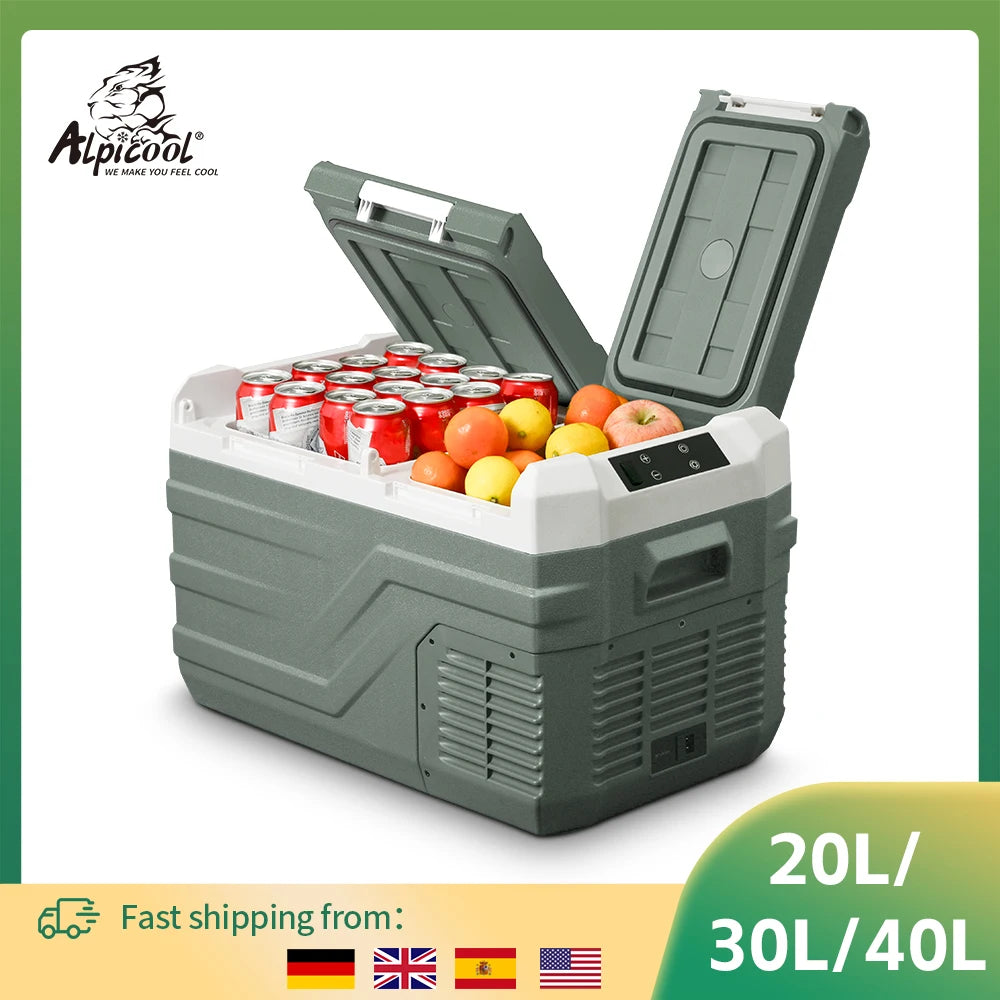 Alpicool NLS Car Refrigerator 12V DC 20L 30L 40L Mini Fridge