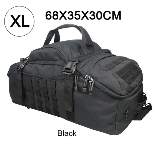35L 50L 80L Outdoor Mountaineering Molle Tactical Backpack Large Duffel Bag for Hiking Camping and Travel