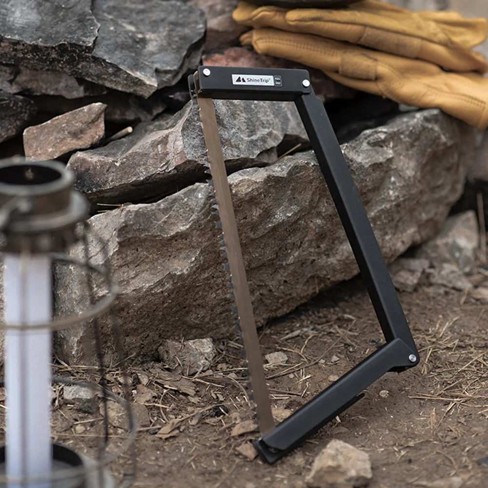 Wood Saw Folding Saw Multifuctional Bucksaw with Storage Pouch for Camping Backpacking Hiking Equipment Outdoor Emergency Tools